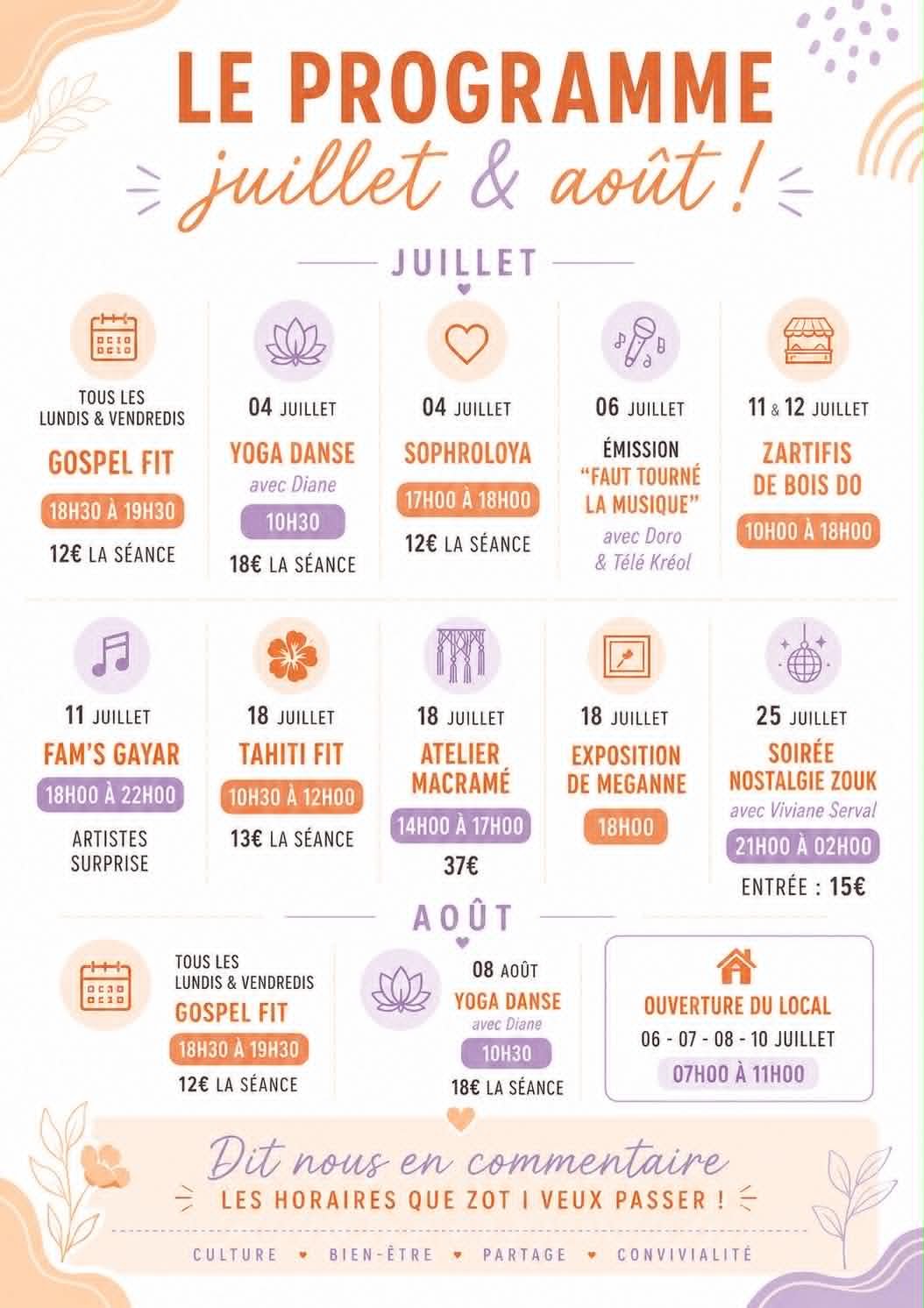 AEvénement à venir